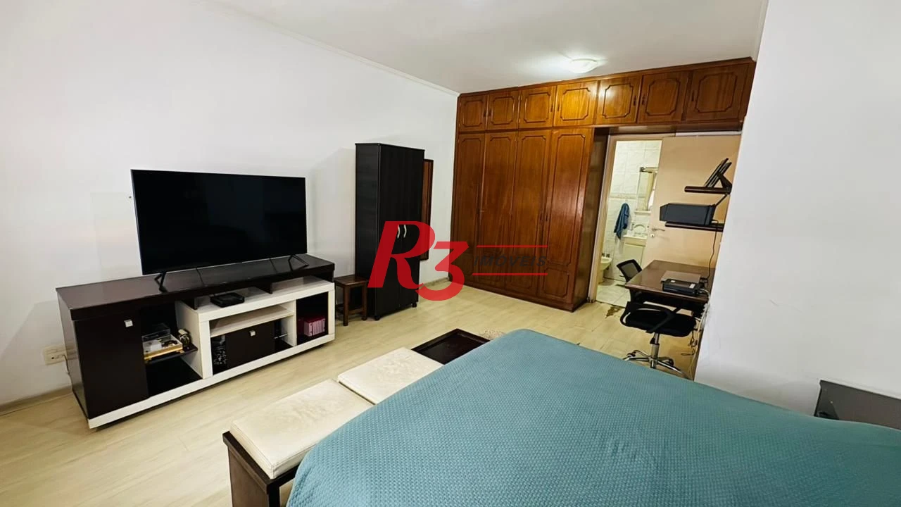 Apartamento com 3 dormitórios à venda, 140 m² por R$ 850.000,00 - Ponta da Praia - Santos/SP