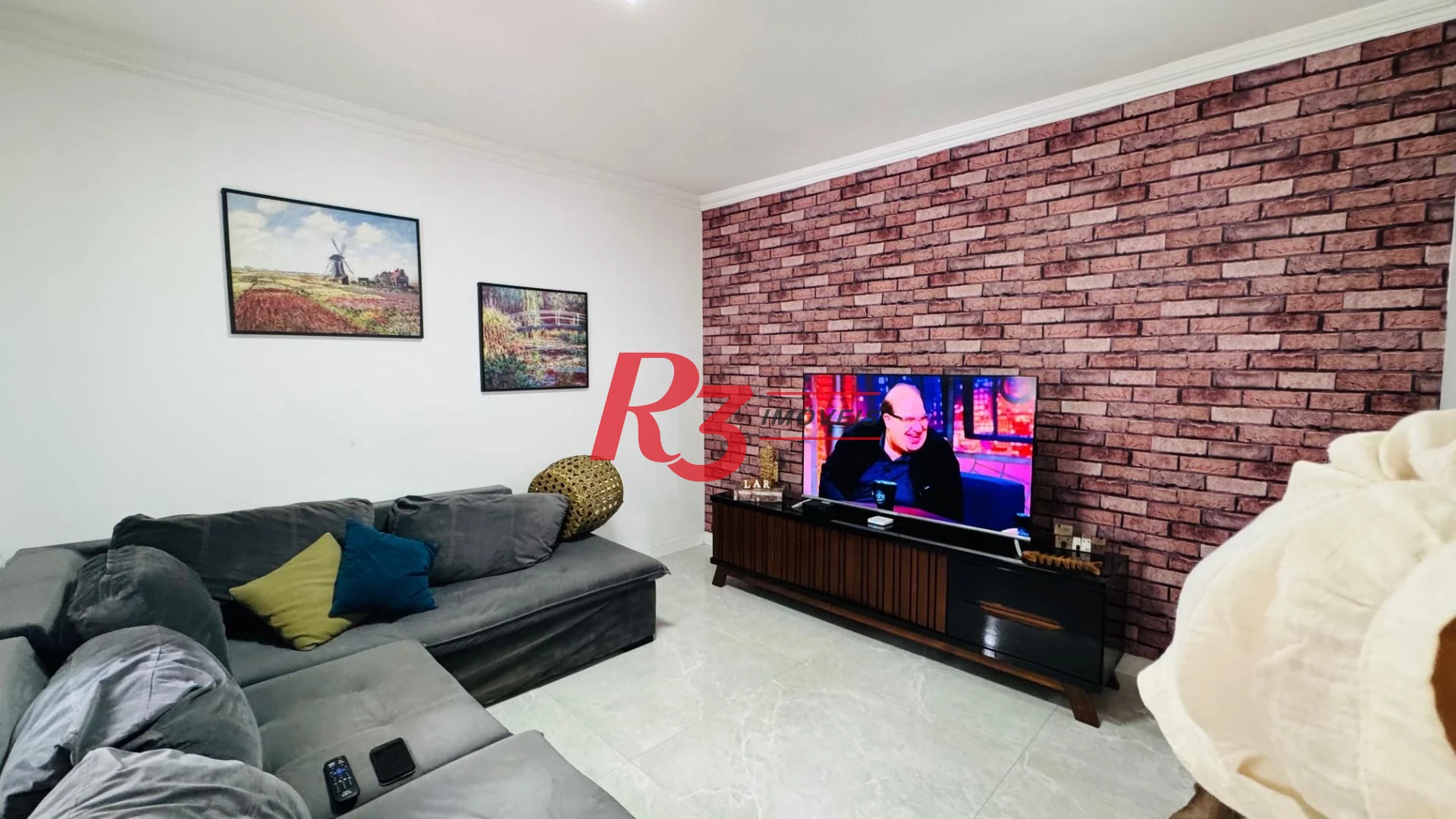Apartamento com 3 dormitórios à venda, 140 m² por R$ 850.000,00 - Ponta da Praia - Santos/SP