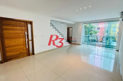 Casa com 4 dormitórios à venda, 194 m² por R$ 1.800.000,00 - Gonzaga - Santos/SP