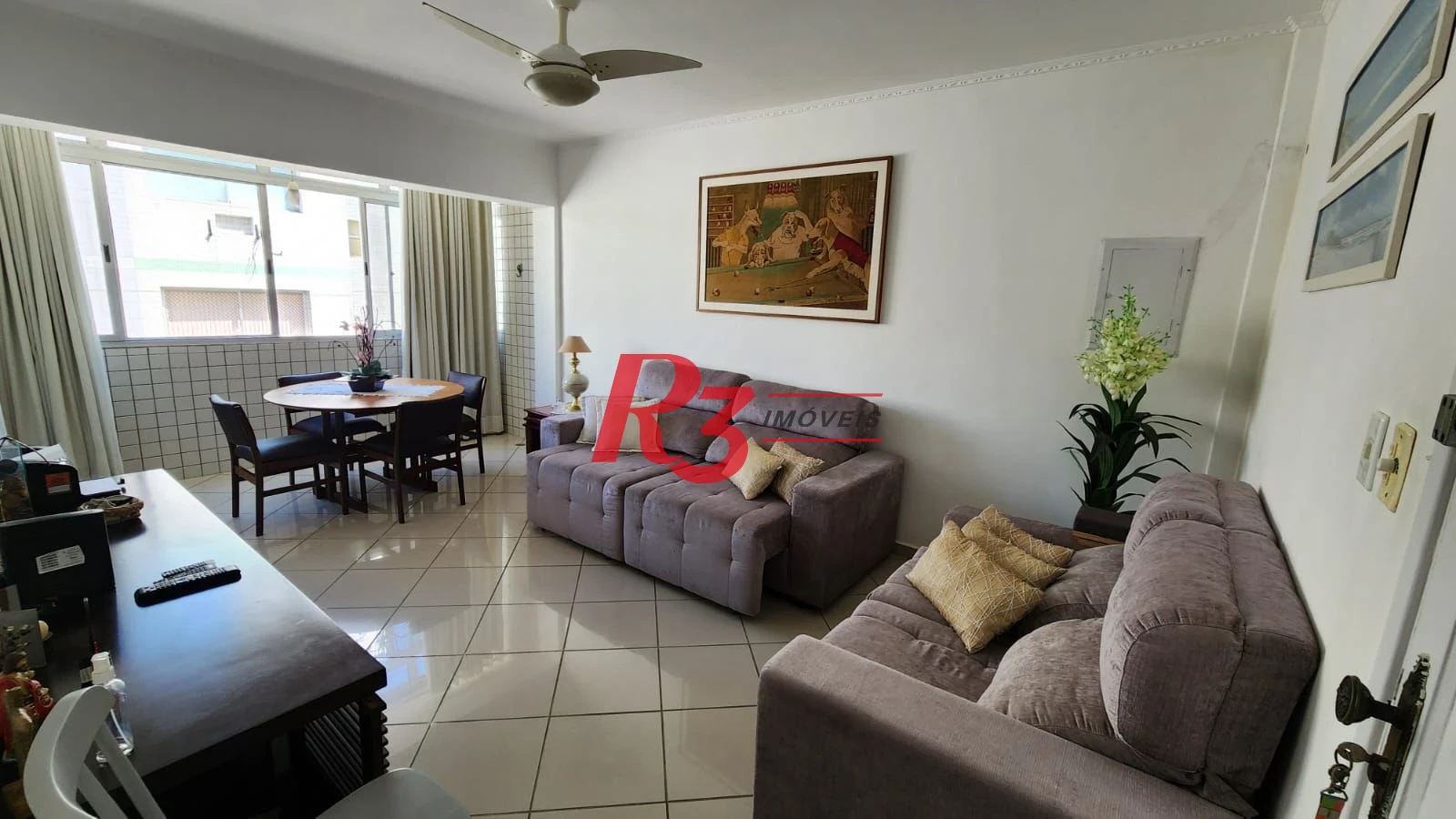 Apartamento com 2 dormitórios para alugar, 77 m² por R$ 4.300,00/mês - Ponta da Praia - Santos/SP