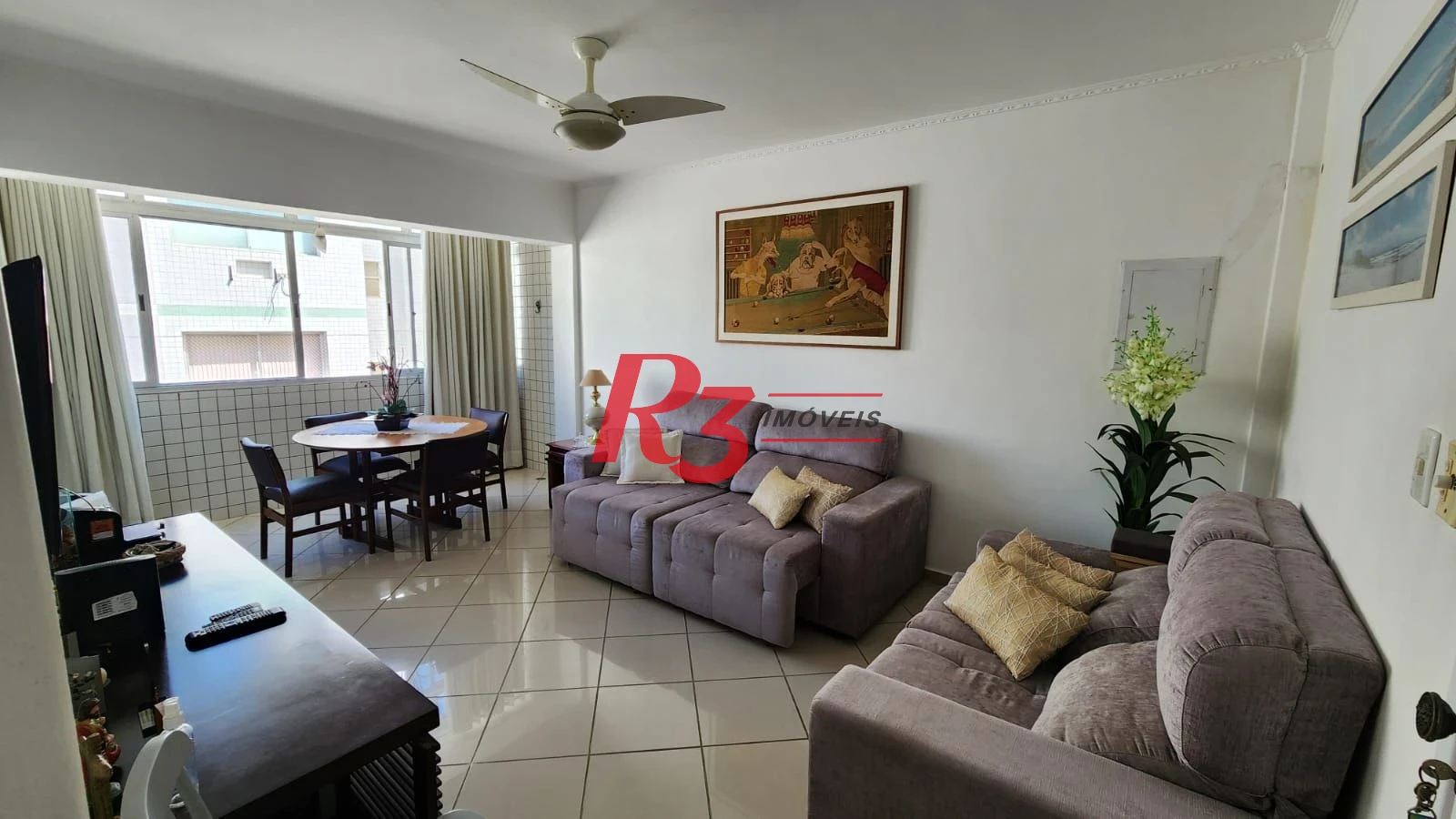 Apartamento com 2 dormitórios para alugar, 77 m² por R$ 4.300,00/mês - Ponta da Praia - Santos/SP