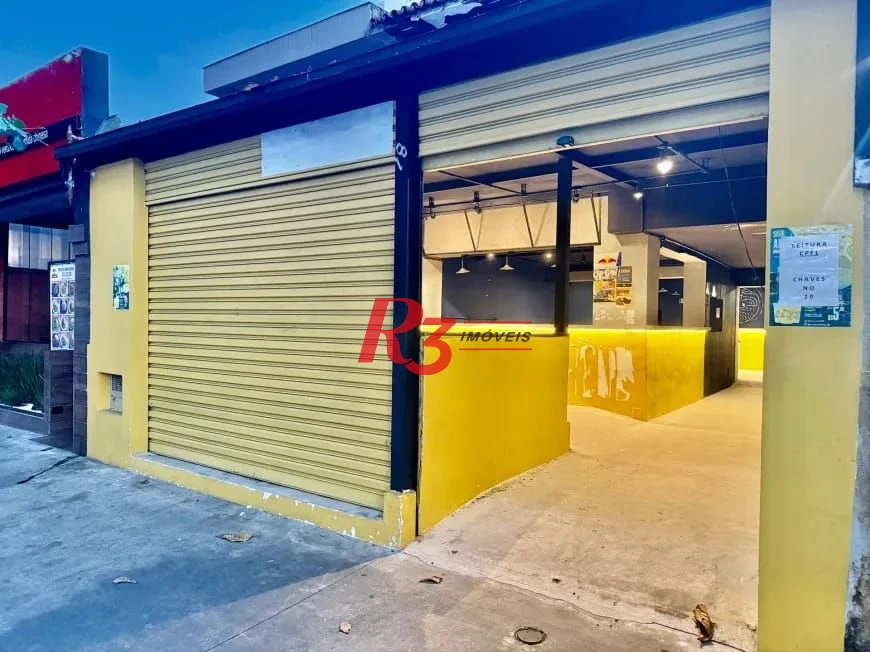 Loja para alugar, 324 m² por R$ 15.825,00/mês - Boqueirão - Santos/SP