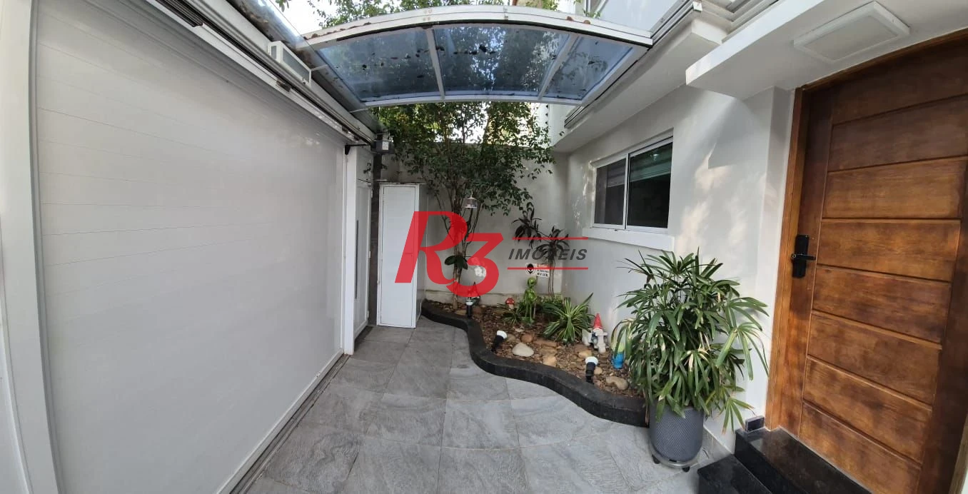 Sobrado à venda, 156 m² por R$ 1.385.000,00 - Embaré - Santos/SP