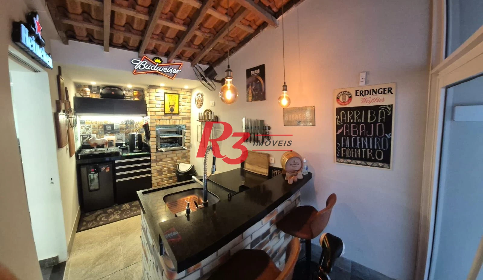 Sobrado à venda, 156 m² por R$ 1.385.000,00 - Embaré - Santos/SP