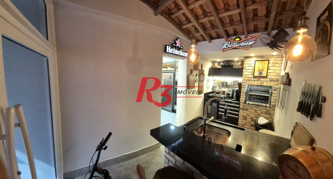 Sobrado à venda, 156 m² por R$ 1.385.000,00 - Embaré - Santos/SP