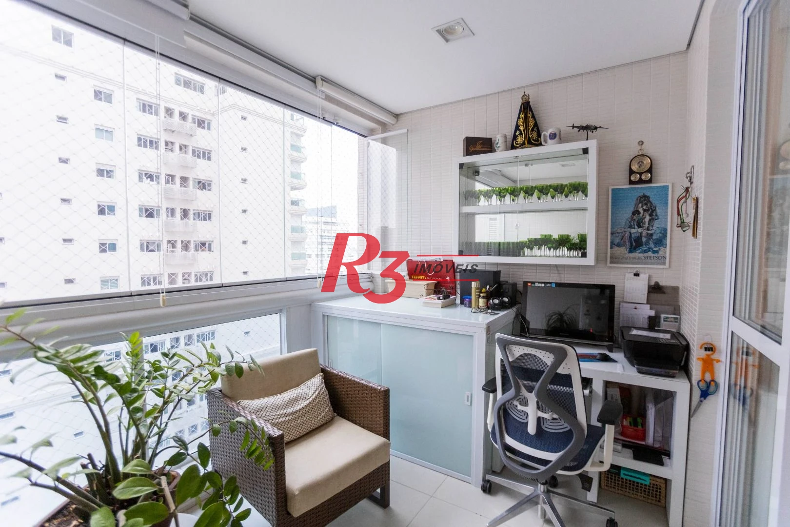 Apartamento com 1 dormitório à venda, 96 m² por R$ 1.710.000,00 - Aparecida - Santos/SP