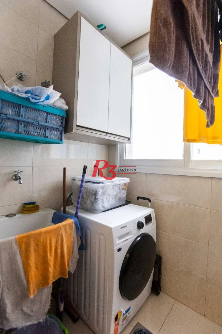 Apartamento com 1 dormitório à venda, 96 m² por R$ 1.710.000,00 - Aparecida - Santos/SP