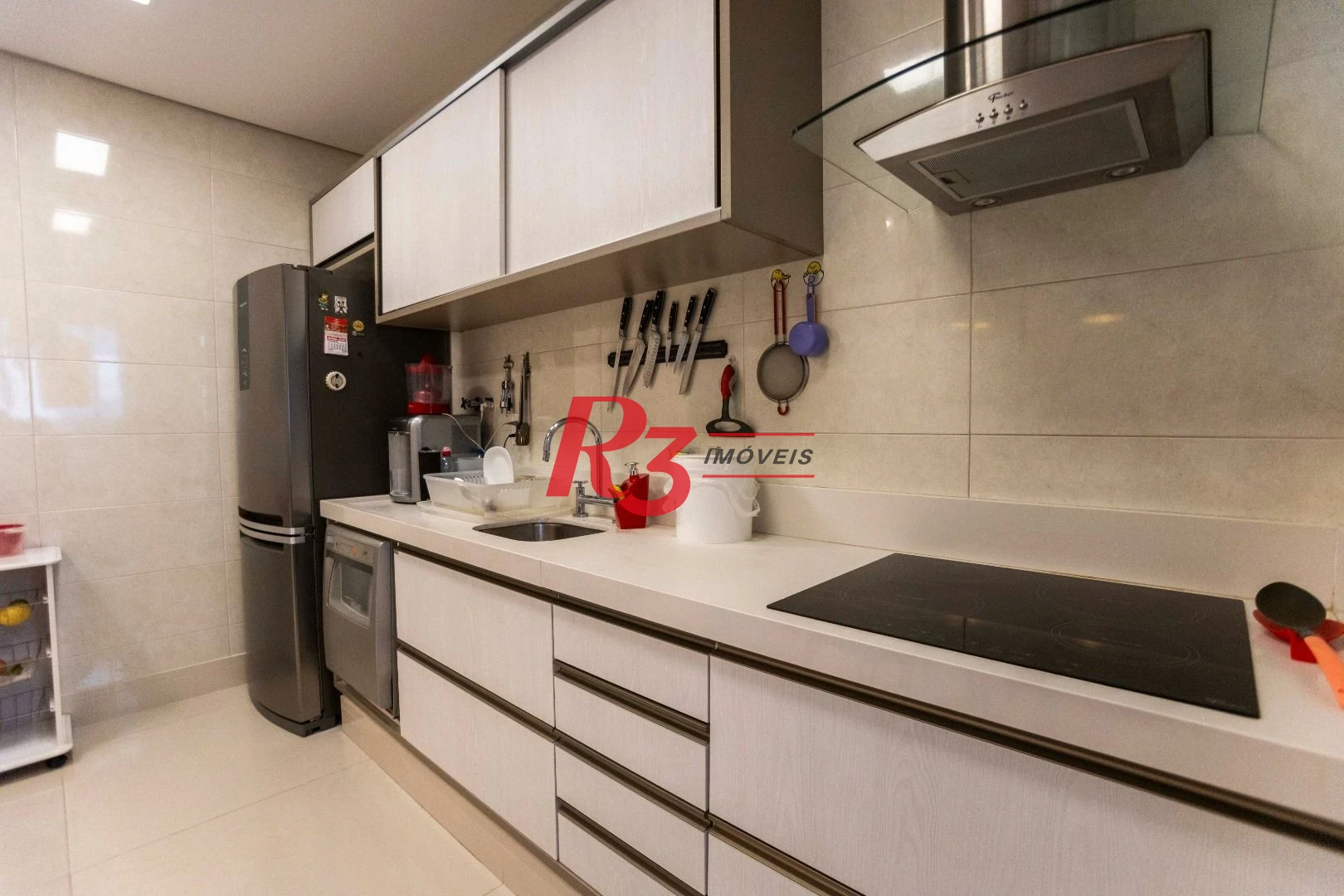 Apartamento com 1 dormitório à venda, 96 m² por R$ 1.710.000,00 - Aparecida - Santos/SP