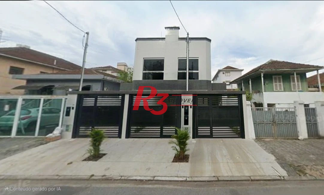 Casa à venda, 155 m² por R$ 1.300.000,00 - Embaré - Santos/SP