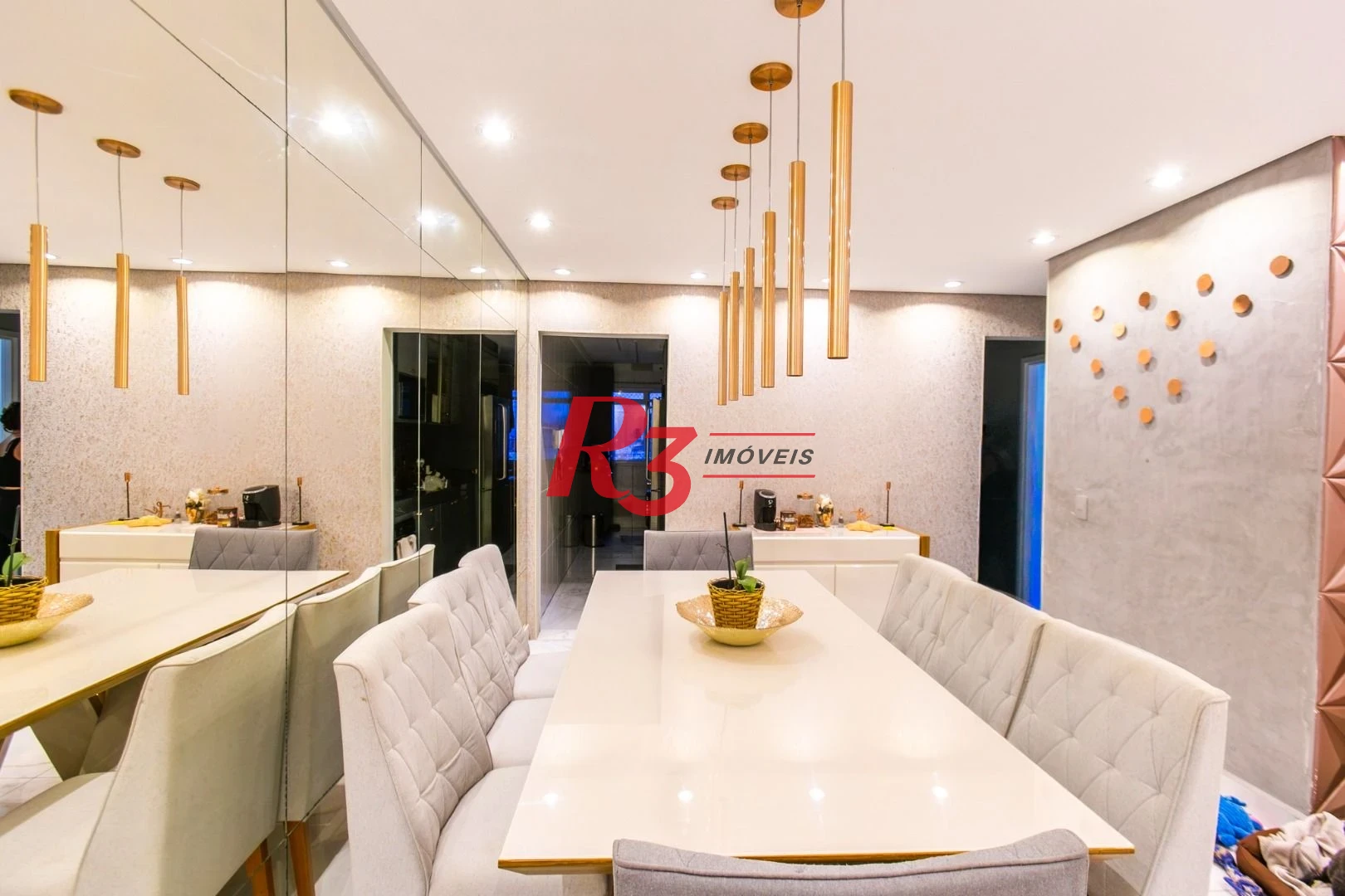 Apartamento com 3 dormitórios à venda, 84 m² por R$ 840.000,00 - Marapé - Santos/SP