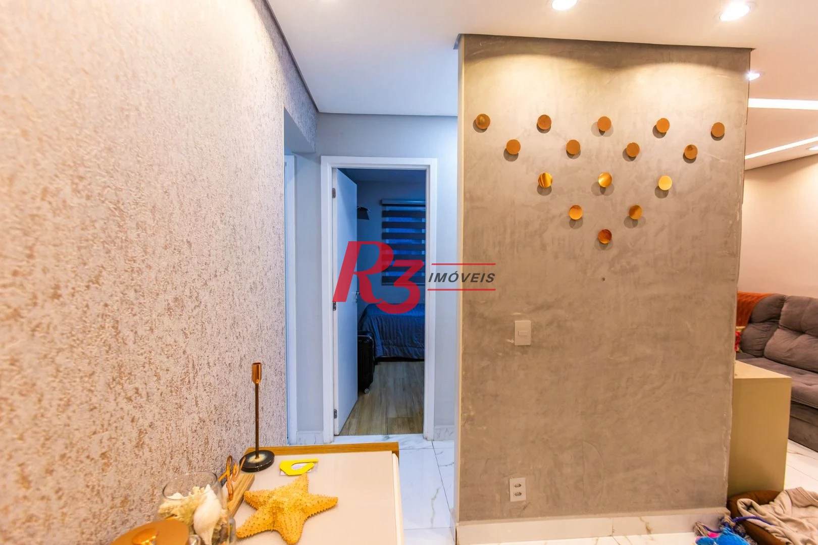 Apartamento com 3 dormitórios à venda, 84 m² por R$ 840.000,00 - Marapé - Santos/SP