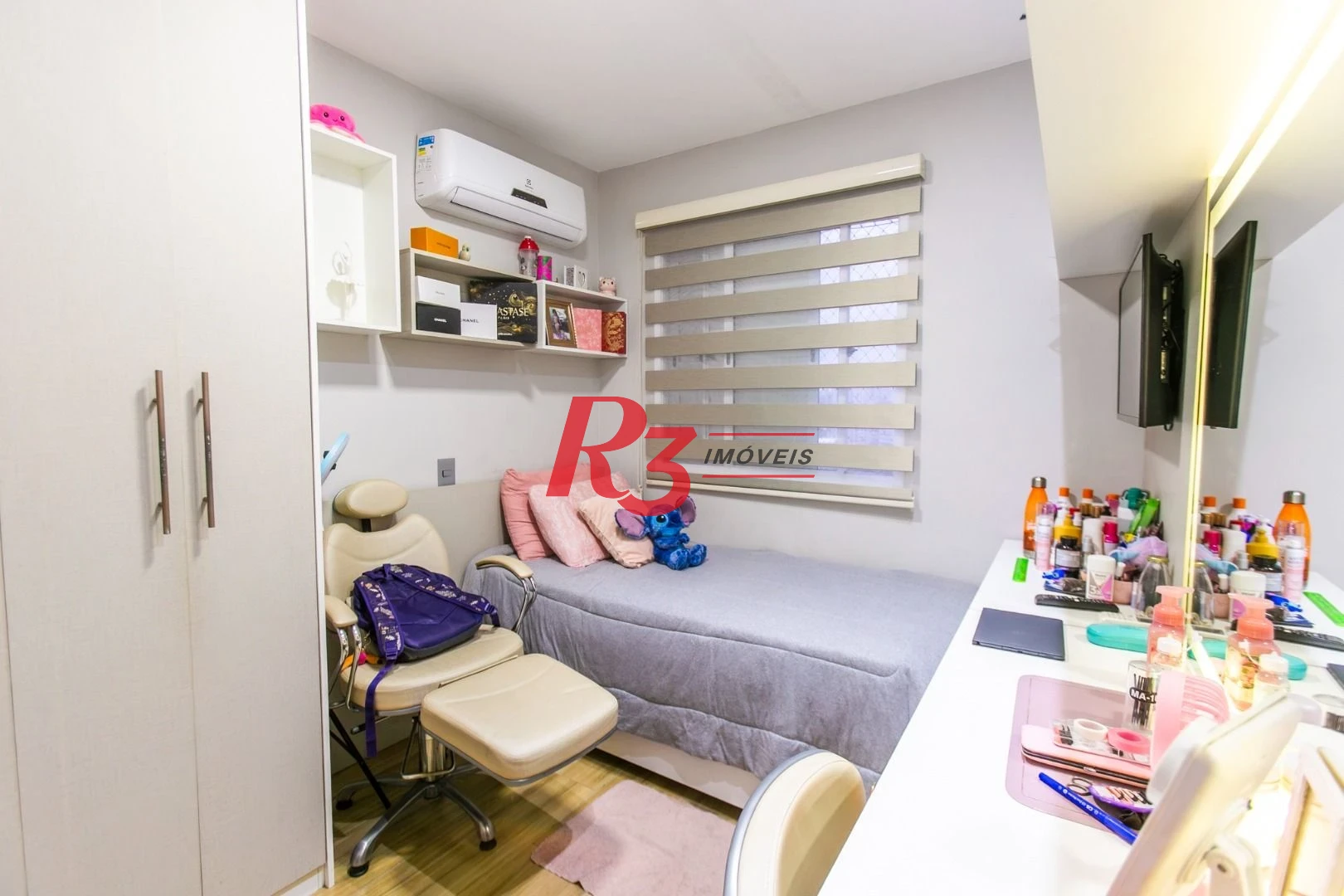 Apartamento com 3 dormitórios à venda, 84 m² por R$ 840.000,00 - Marapé - Santos/SP