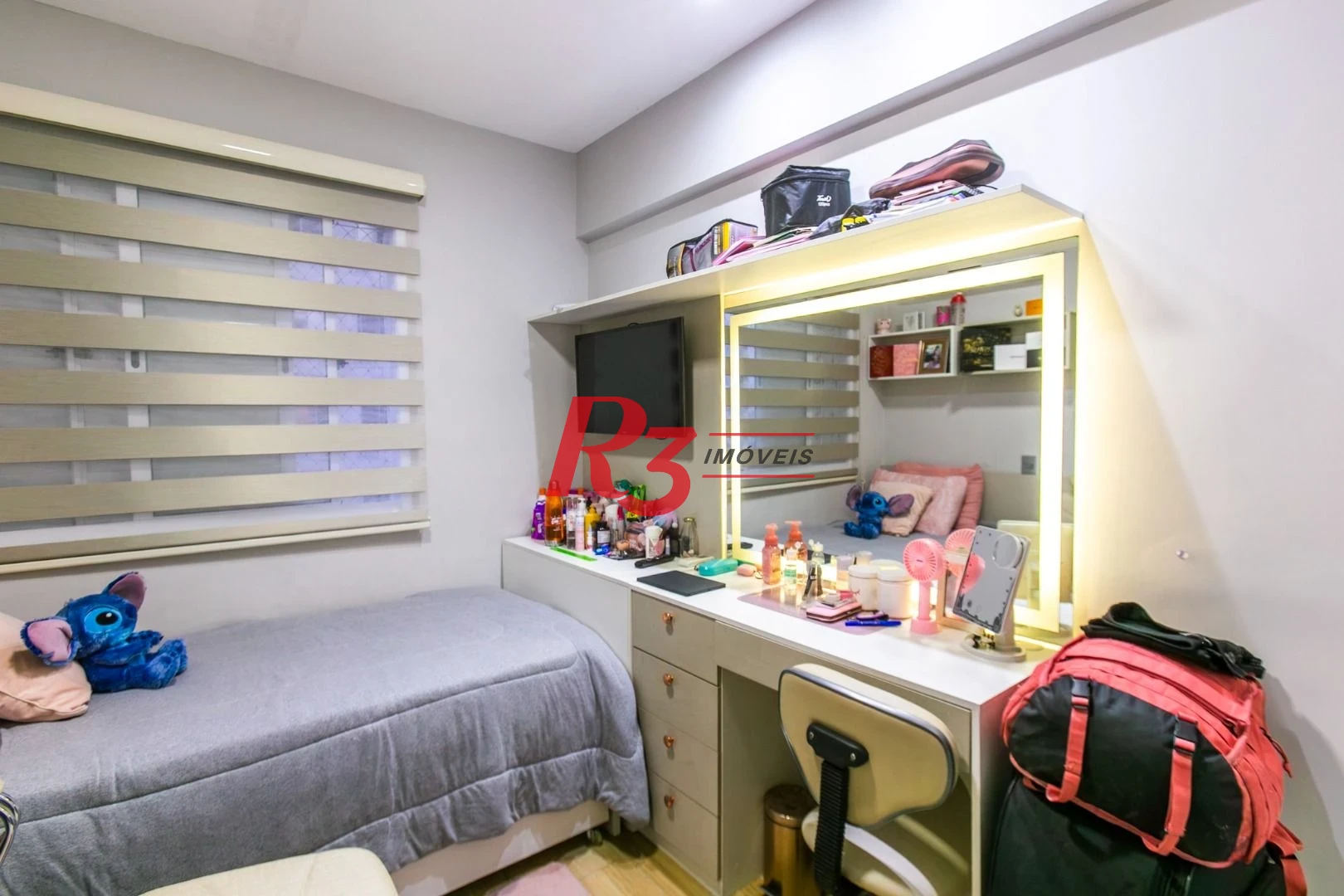 Apartamento com 3 dormitórios à venda, 84 m² por R$ 840.000,00 - Marapé - Santos/SP