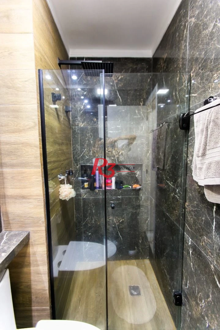 Apartamento com 3 dormitórios à venda, 84 m² por R$ 840.000,00 - Marapé - Santos/SP
