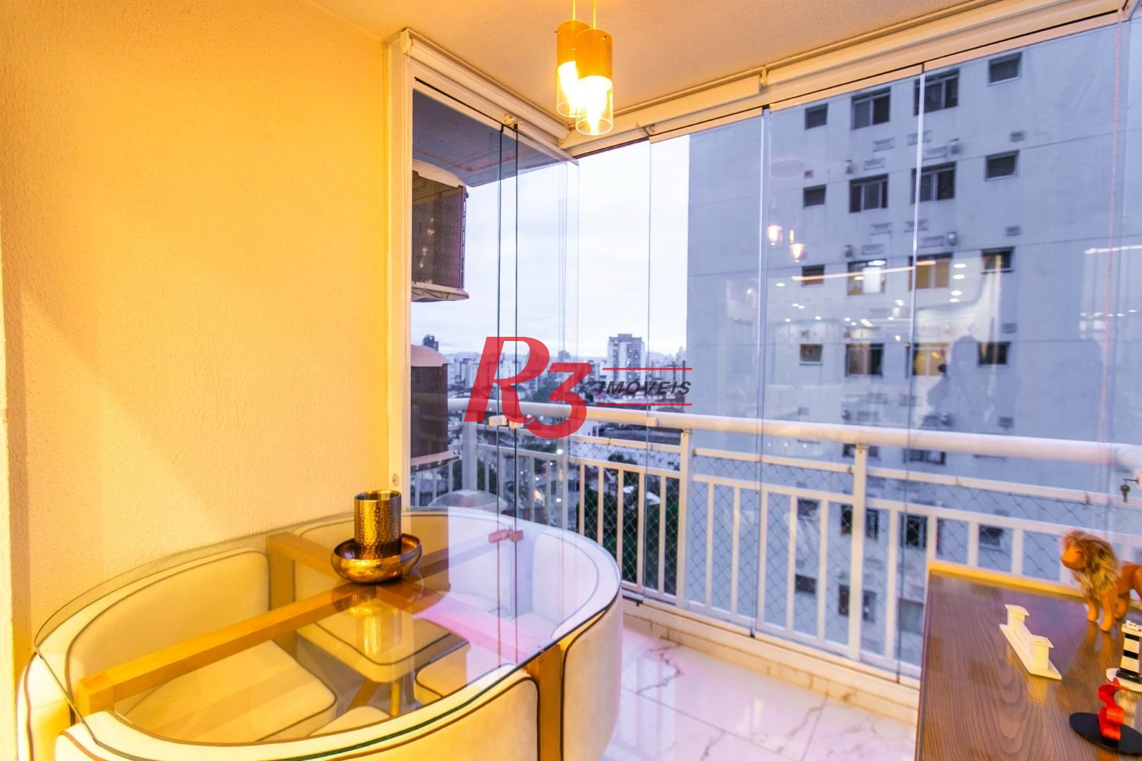 Apartamento com 3 dormitórios à venda, 84 m² por R$ 840.000,00 - Marapé - Santos/SP