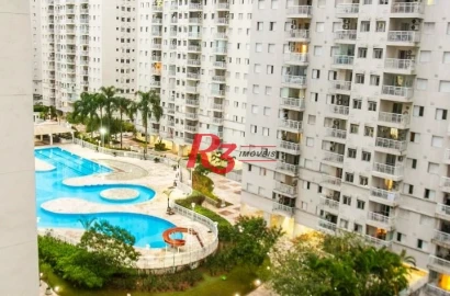 Apartamento com 3 dormitórios à venda, 84 m² por R$ 950.000,00 - Marapé - Santos/SP