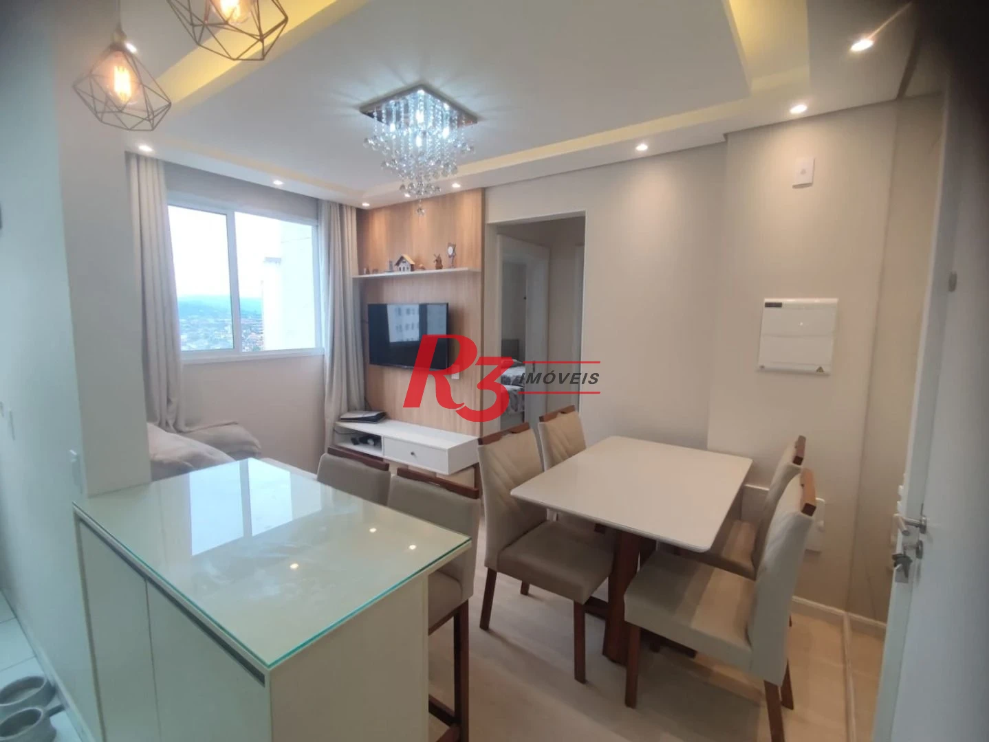 Apartamento com 2 dormitórios à venda, 45 m² por R$ 320.000,00 - Castelo - Santos/SP