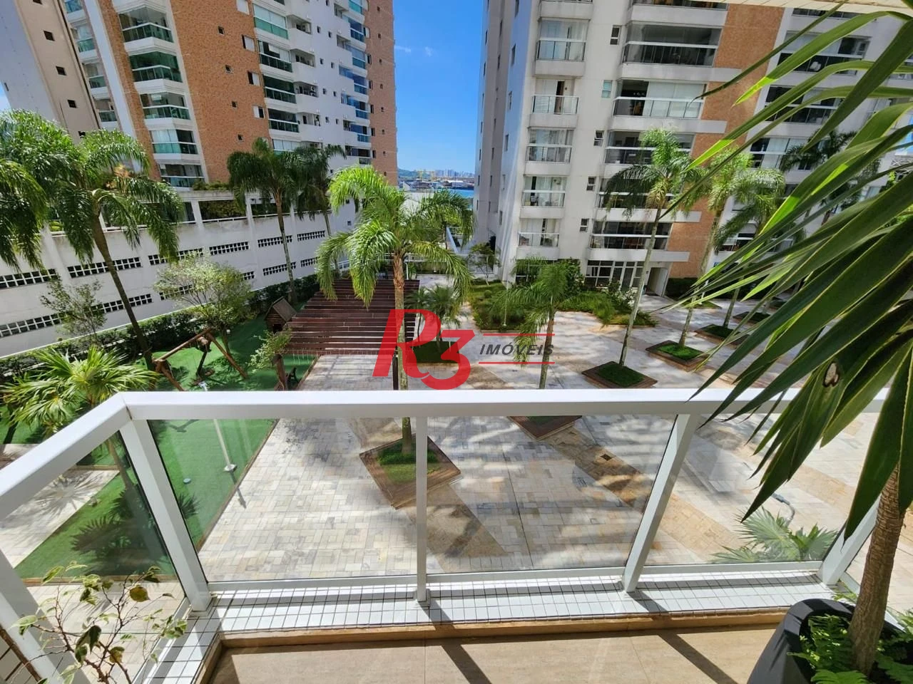 Apartamento com 3 dormitórios à venda, 132 m² por R$ 1.750.000,00 - Ponta da Praia - Santos/SP