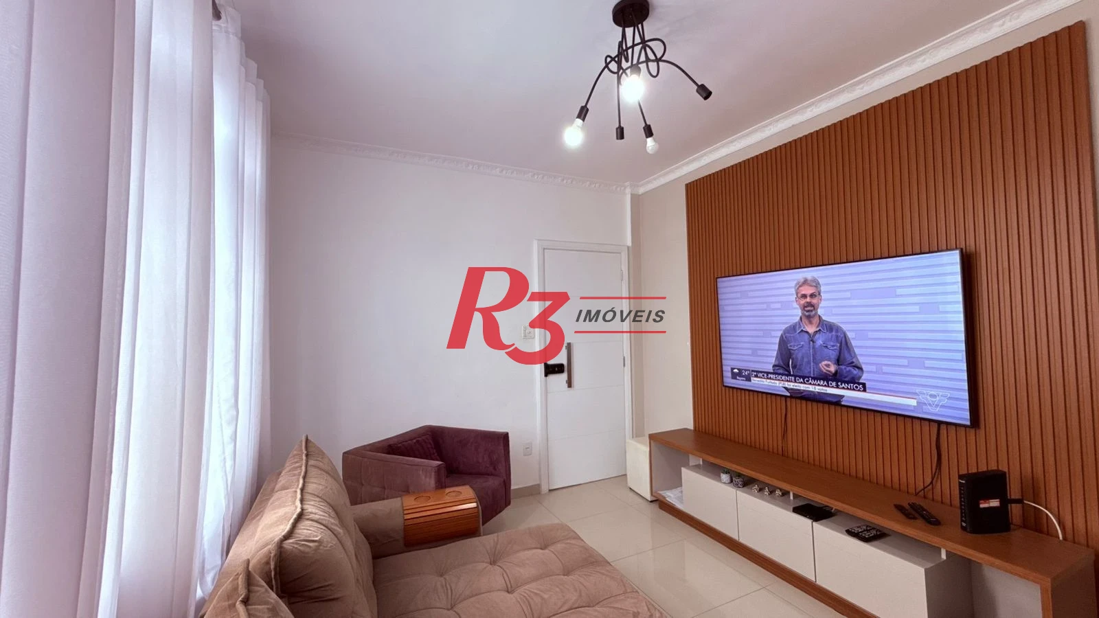 Apartamento com 2 dormitórios à venda, 67 m² por R$ 380.000,00 - Macuco - Santos/SP