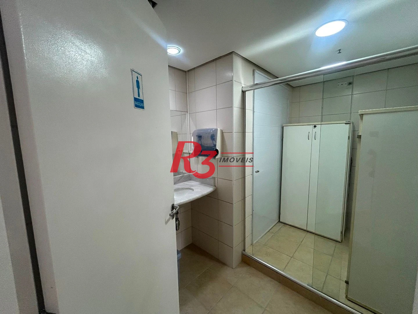 Sala para alugar, 85 m² por R$ 7.500,00/mês - Boqueirão - Santos/SP