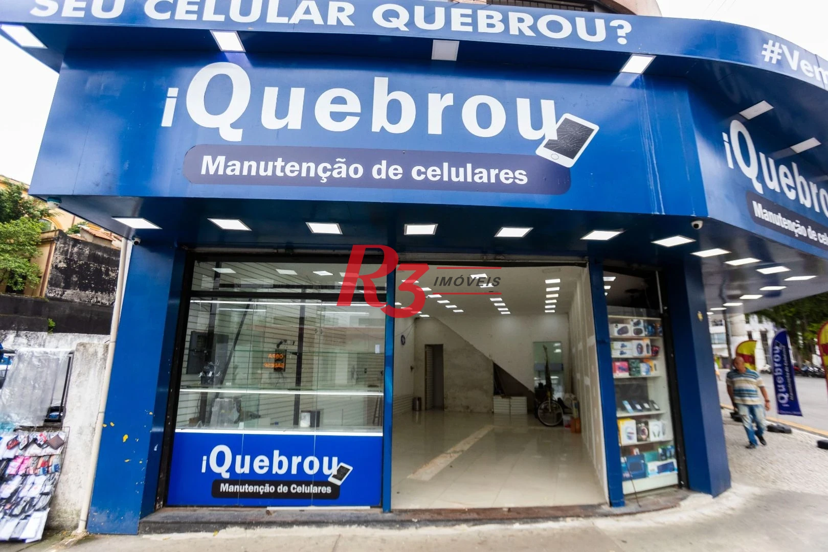 Loja para alugar, 30 m² por R$ 3.000,00/mês - Centro - Santos/SP