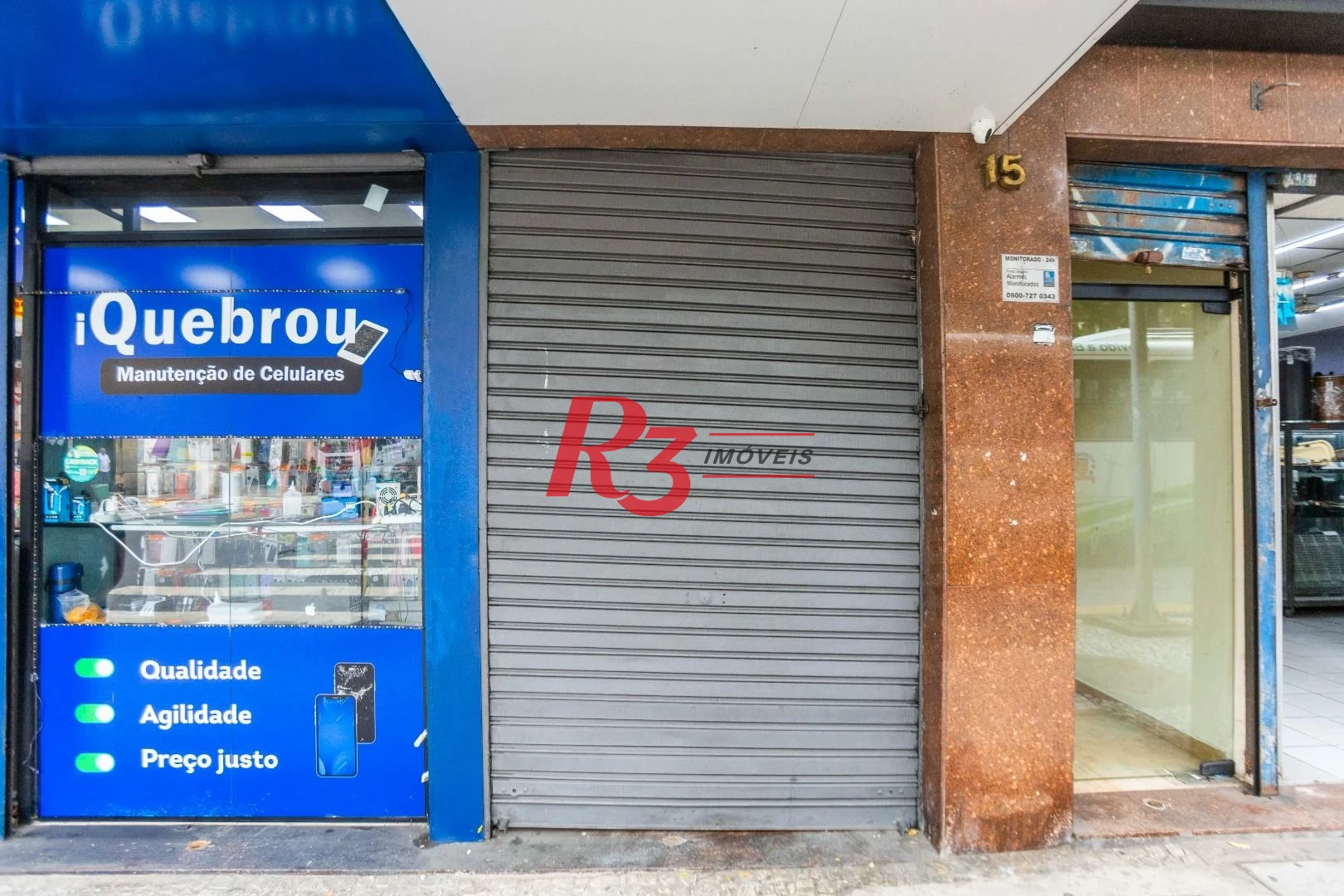 Loja para alugar, 30 m² por R$ 3.000,00/mês - Centro - Santos/SP