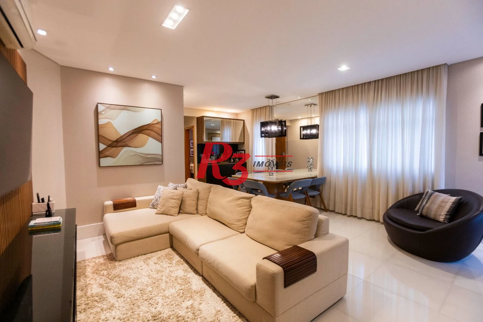 Apartamento à venda, 123 m² por R$ 1.600.000,00 - Pompéia - Santos/SP
