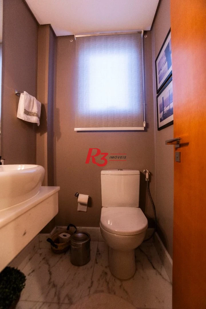 Apartamento à venda, 123 m² por R$ 1.600.000,00 - Pompéia - Santos/SP
