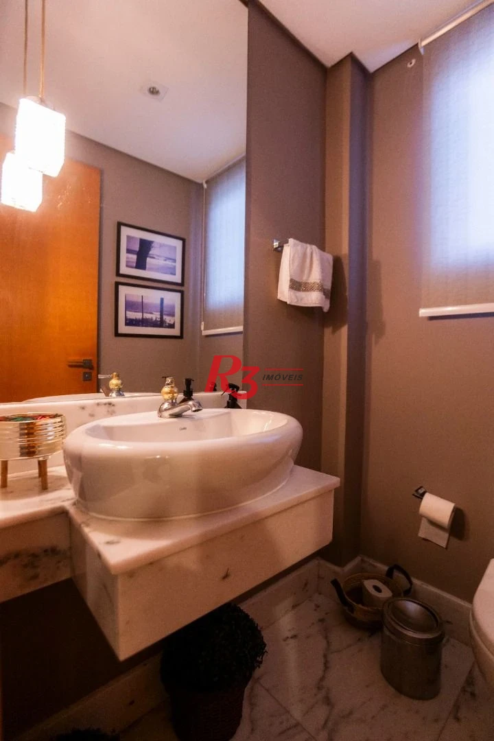 Apartamento à venda, 123 m² por R$ 1.600.000,00 - Pompéia - Santos/SP