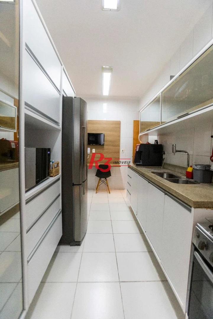 Apartamento à venda, 123 m² por R$ 1.600.000,00 - Pompéia - Santos/SP