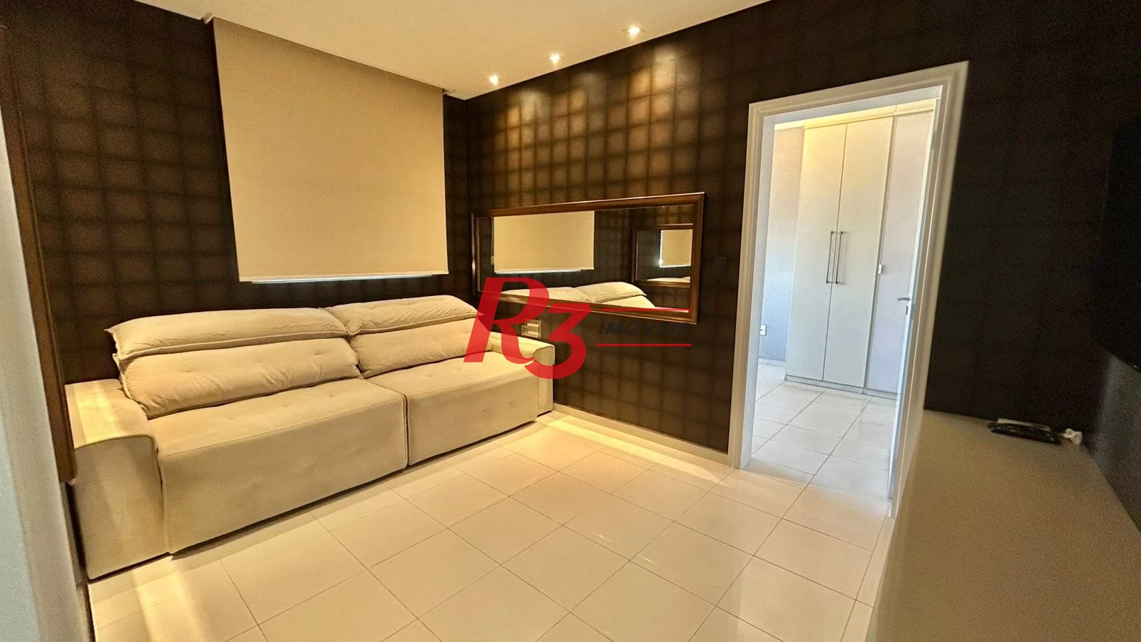 Apartamento com 3 dormitórios para alugar, 198 m² por R$ 16.000,00/mês - Gonzaga - Santos/SP