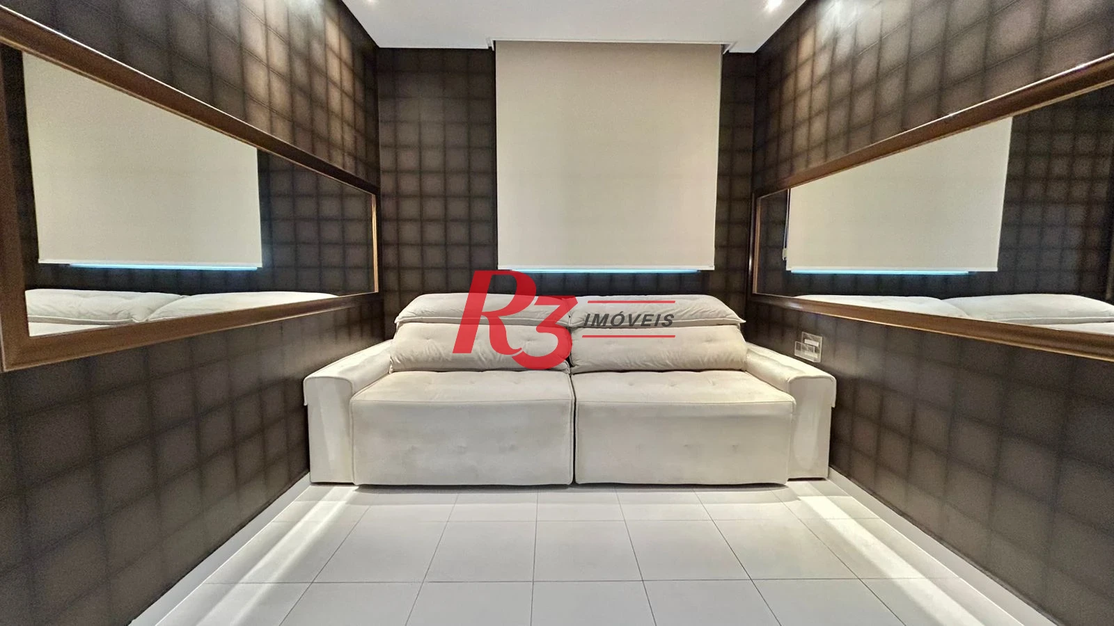 Apartamento com 3 dormitórios para alugar, 198 m² por R$ 16.000,00/mês - Gonzaga - Santos/SP