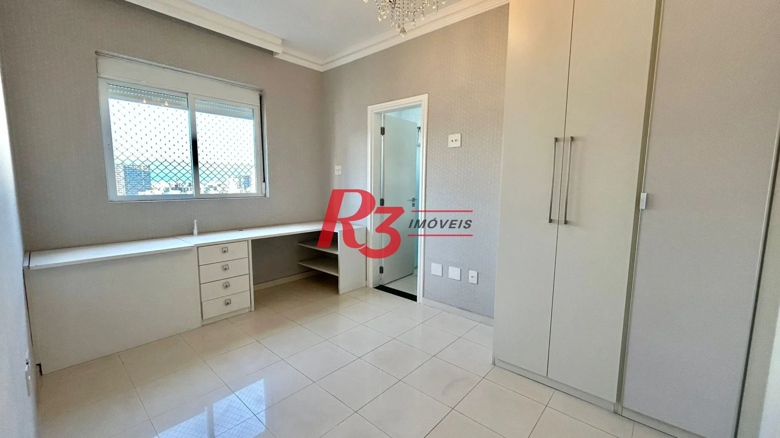 Apartamento com 3 dormitórios para alugar, 198 m² por R$ 16.000,00/mês - Gonzaga - Santos/SP