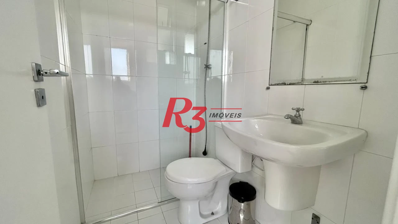 Apartamento com 3 dormitórios para alugar, 198 m² por R$ 16.000,00/mês - Gonzaga - Santos/SP