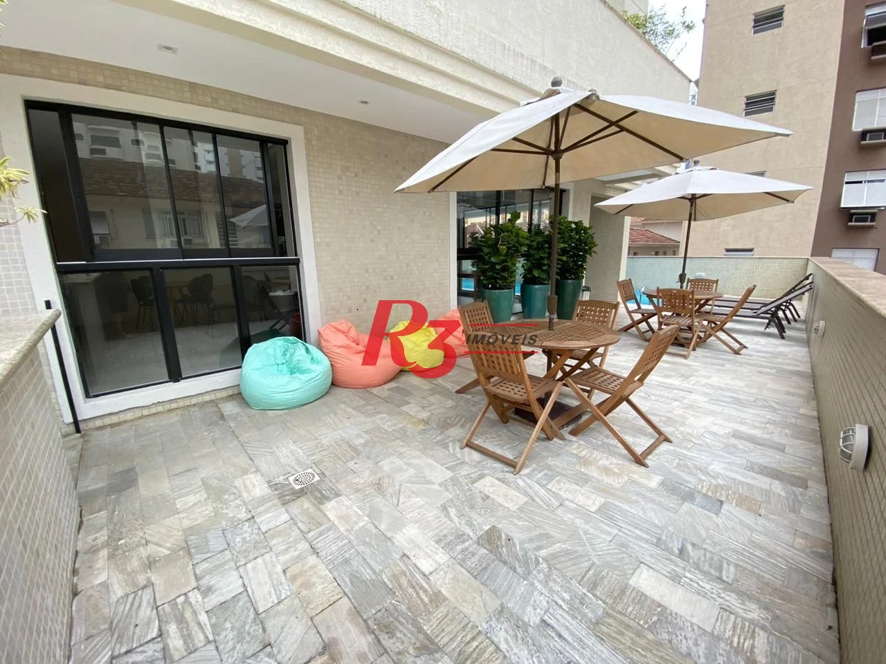 Apartamento com 3 dormitórios para alugar, 198 m² por R$ 16.000,00/mês - Gonzaga - Santos/SP