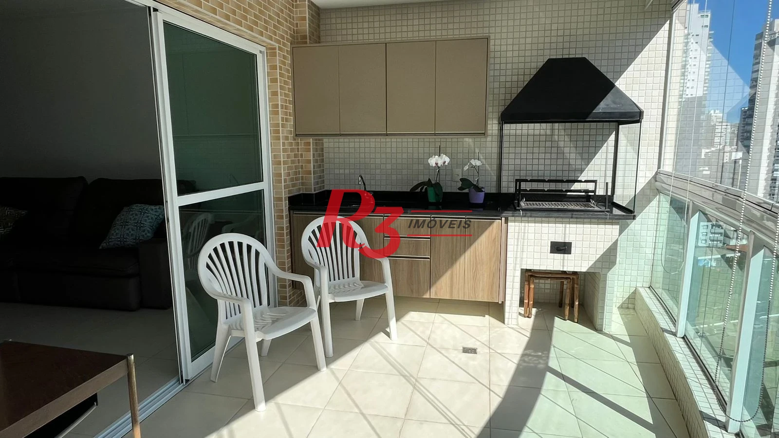 Apartamento com 3 dormitórios à venda, 124 m² por R$ 2.000.000,00 - Boqueirão - Santos/SP