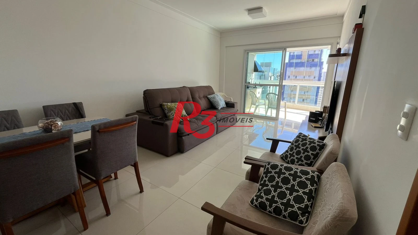 Apartamento com 3 dormitórios à venda, 124 m² por R$ 2.000.000,00 - Boqueirão - Santos/SP