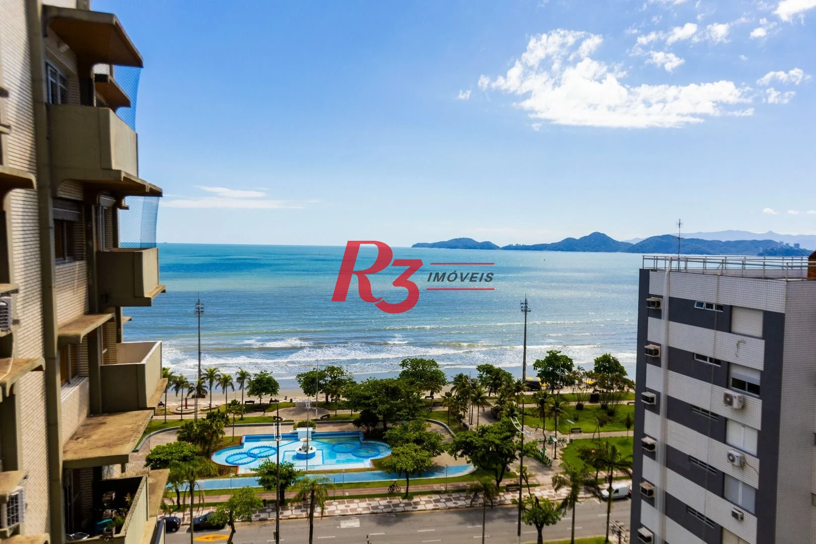 Apartamento com 3 dormitórios à venda, 163 m² por R$ 2.150.000,00 - Aparecida - Santos/SP