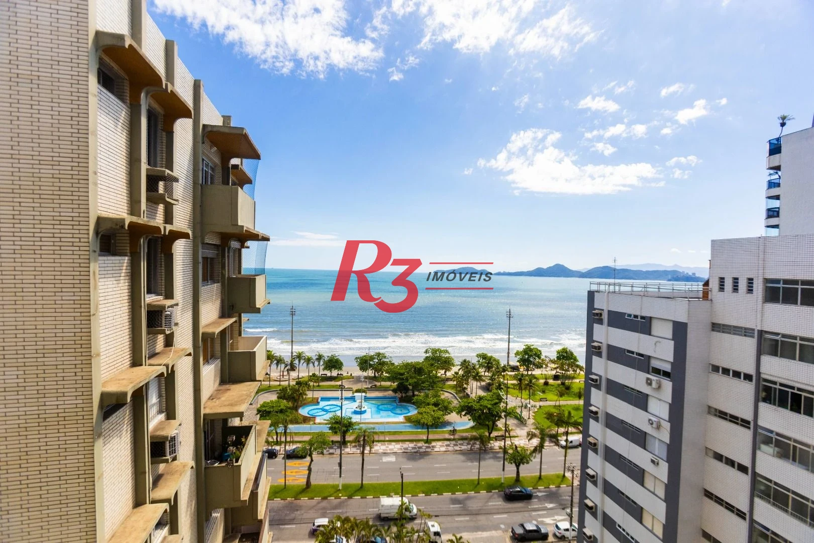 Apartamento com 3 dormitórios à venda, 163 m² por R$ 2.150.000,00 - Aparecida - Santos/SP