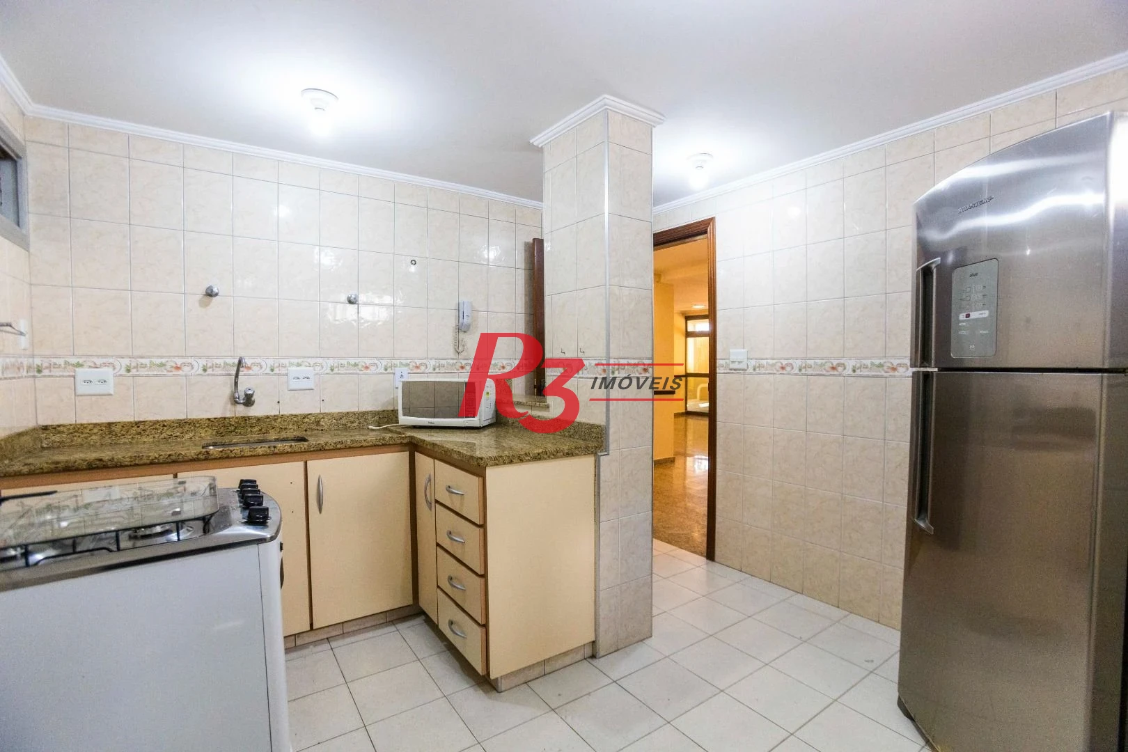 Apartamento com 3 dormitórios à venda, 163 m² por R$ 2.150.000,00 - Aparecida - Santos/SP