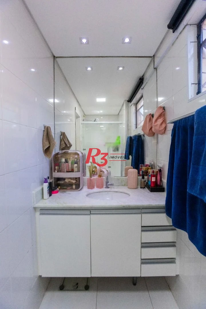Apartamento à venda, 124 m² por R$ 920.000,00 - Gonzaga - Santos/SP