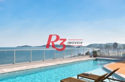 Apartamento com 2 dormitórios à venda, 92 m² por R$ 1.850.000,00 - Embaré - Santos/SP