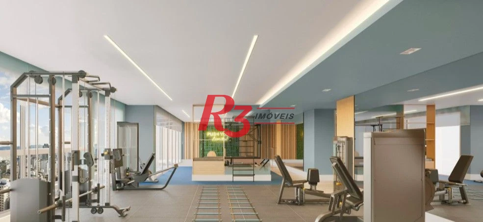 Apartamento com 2 dormitórios à venda, 92 m² por R$ 1.850.000,00 - Embaré - Santos/SP