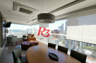 Apartamento com 3 dormitórios à venda, 129 m² por R$ 2.332.000,00 - Gonzaga - Santos/SP