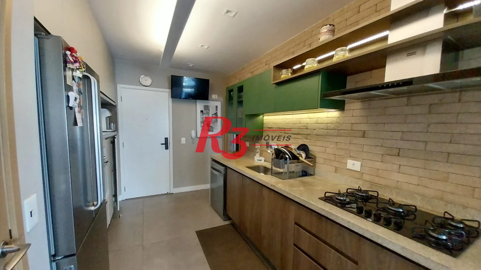 Apartamento com 3 dormitórios à venda, 129 m² por R$ 2.332.000,00 - Gonzaga - Santos/SP