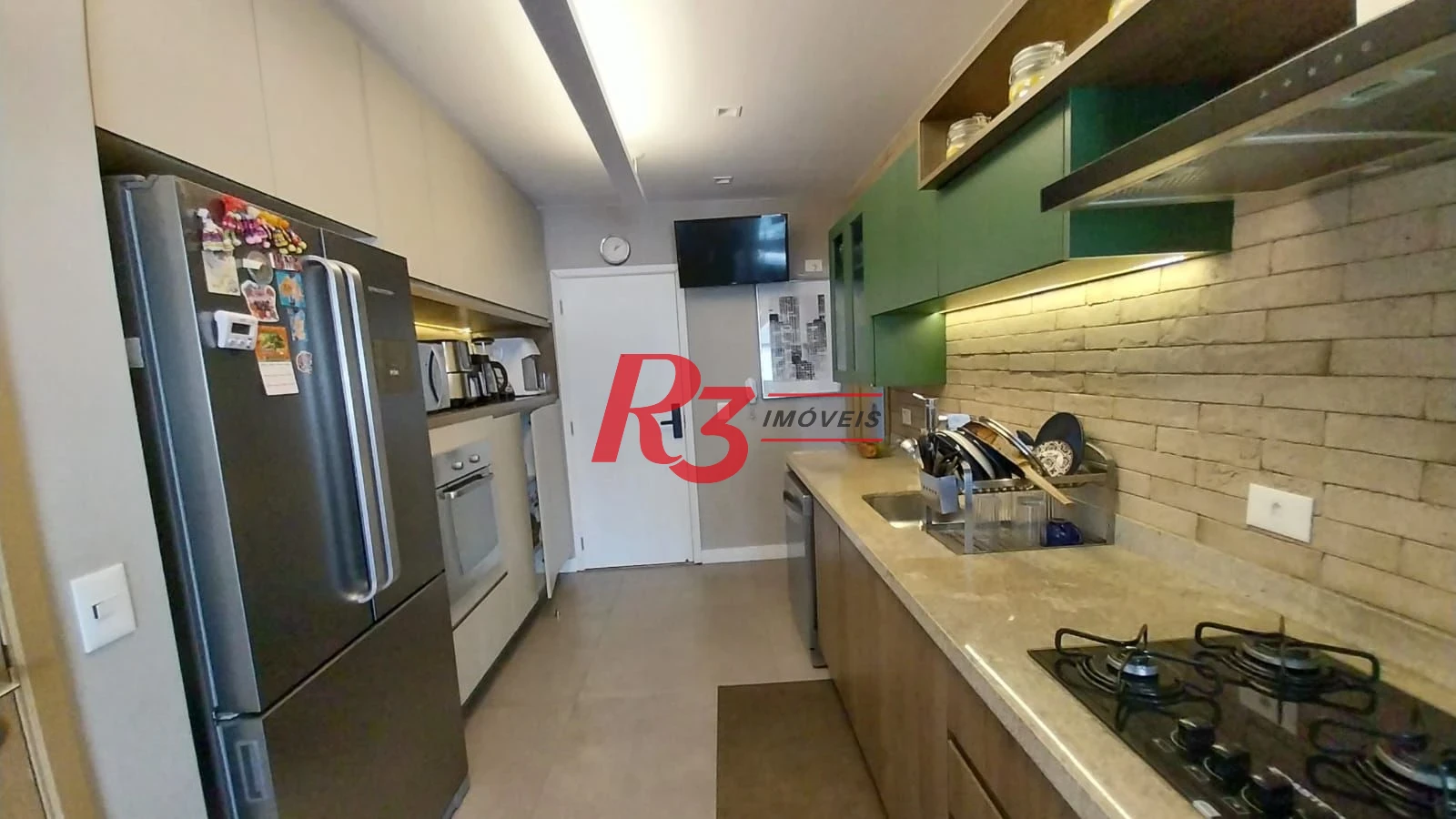 Apartamento com 3 dormitórios à venda, 129 m² por R$ 2.332.000,00 - Gonzaga - Santos/SP