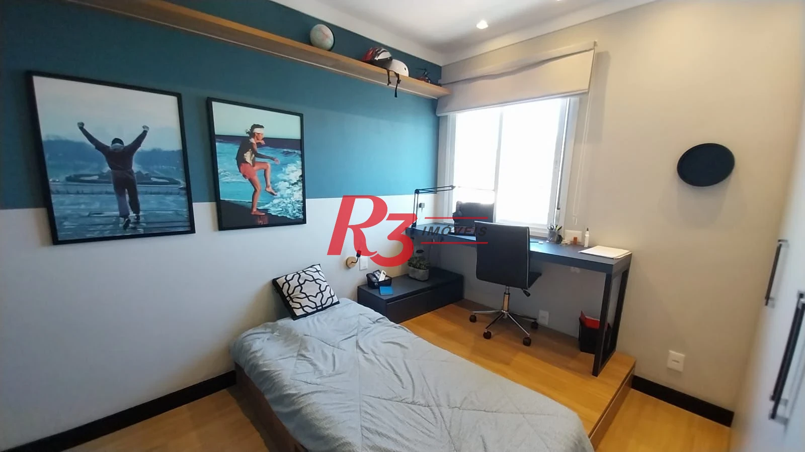 Apartamento com 3 dormitórios à venda, 129 m² por R$ 2.332.000,00 - Gonzaga - Santos/SP