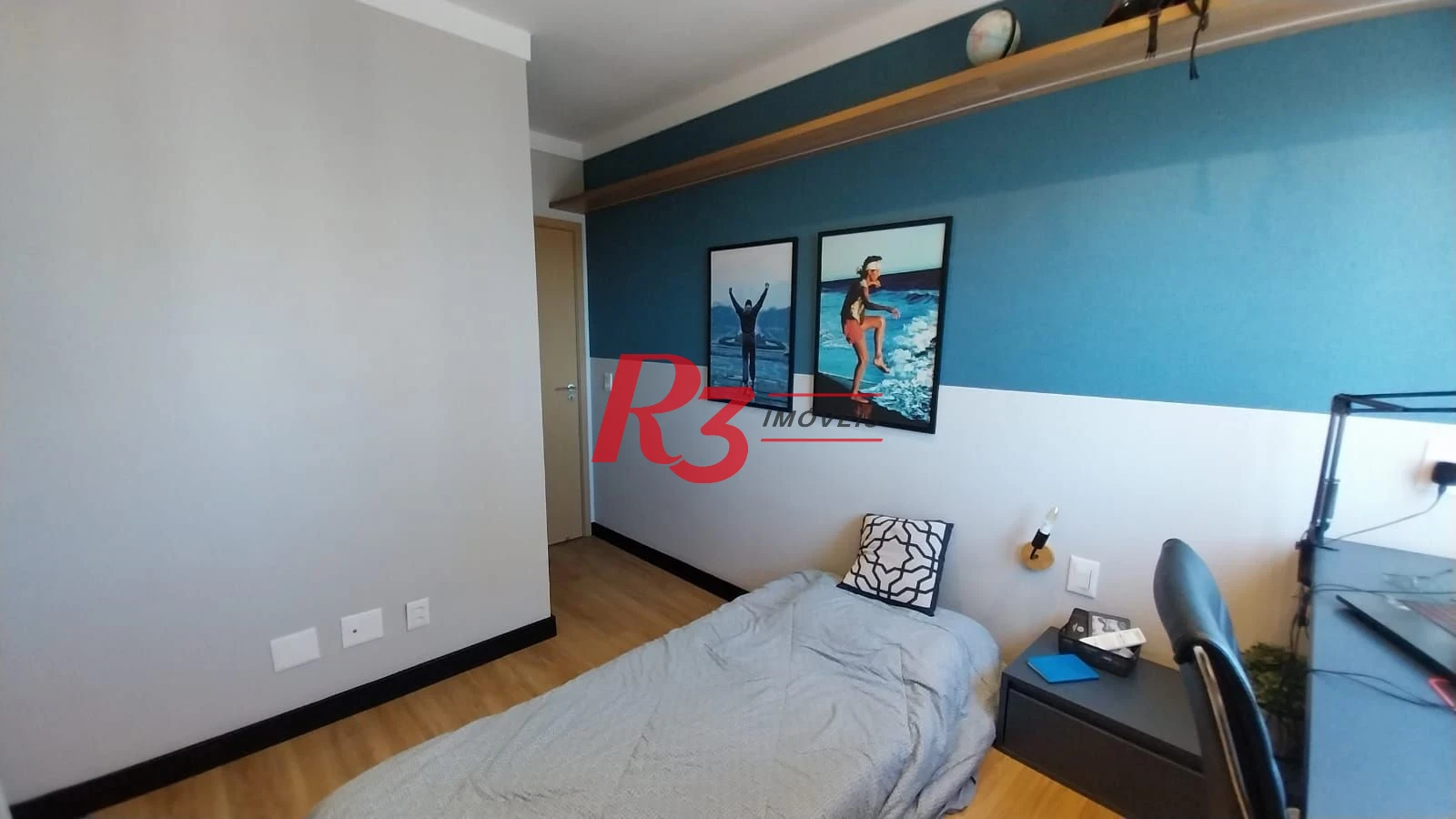 Apartamento com 3 dormitórios à venda, 129 m² por R$ 2.332.000,00 - Gonzaga - Santos/SP