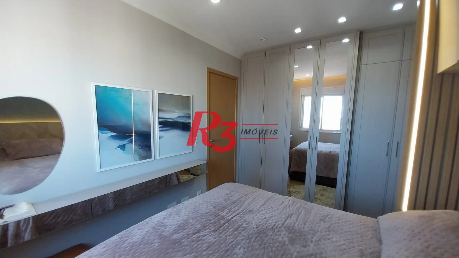 Apartamento com 3 dormitórios à venda, 129 m² por R$ 2.332.000,00 - Gonzaga - Santos/SP