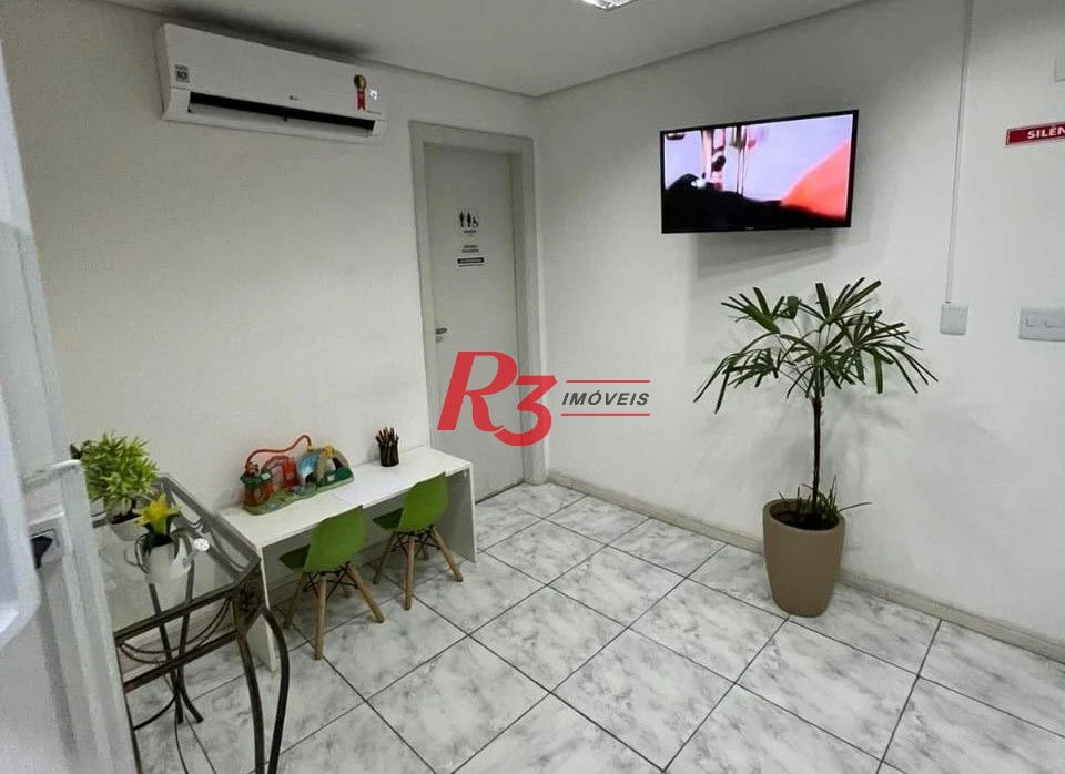 Sala à venda, 80 m² por R$ 380.000,00 - Embaré - Santos/SP